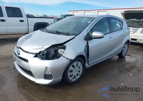 2013 Toyota Prius C Two from USA, damaged, VIN JTDKDTB35D1542166